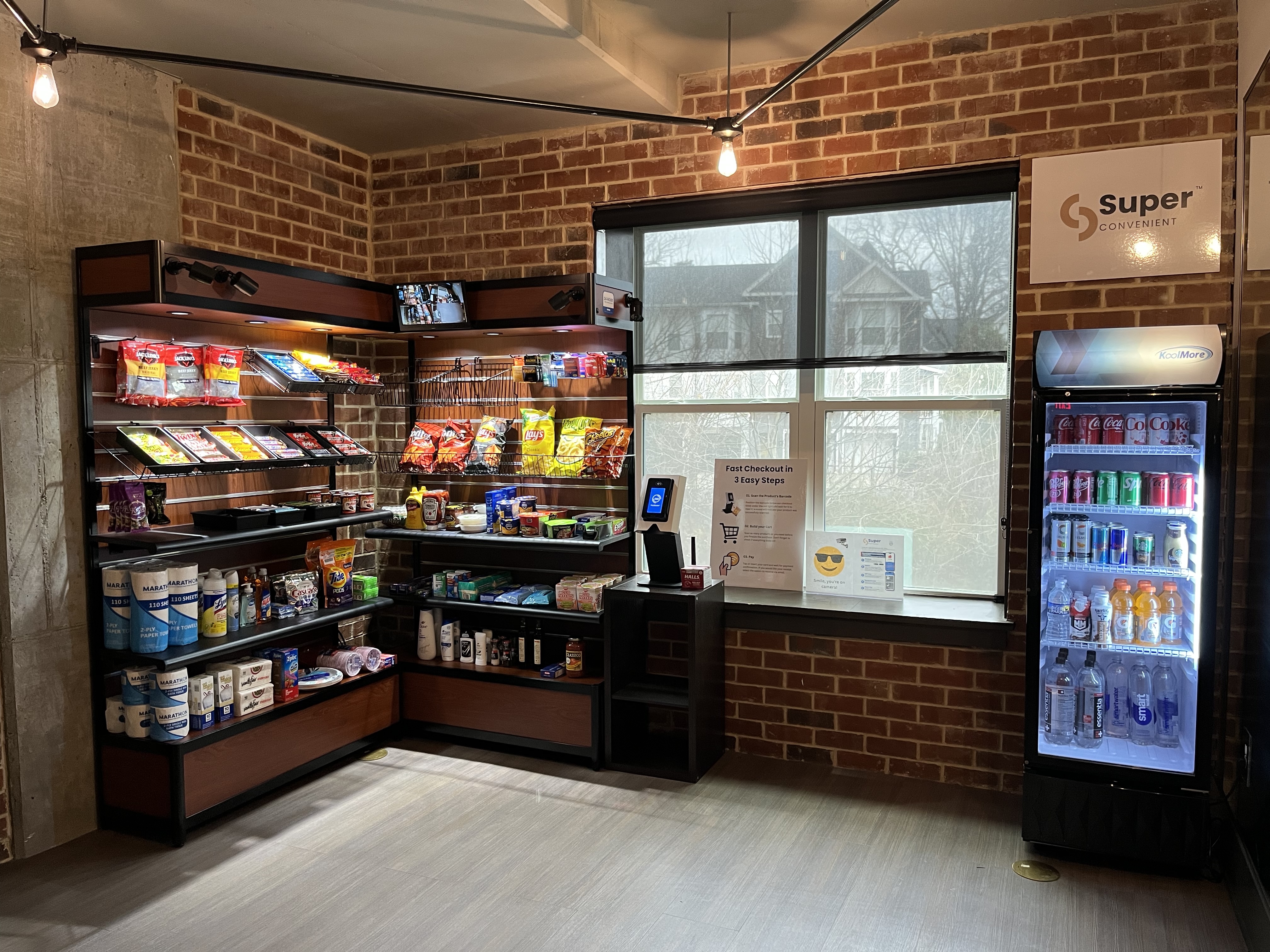 Super Convenient market interior